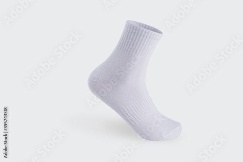 mens cotton socks on light background