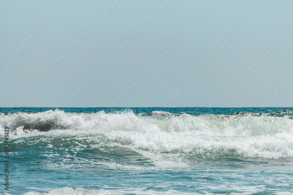 Fototapeta premium beach, blue water, sea , Japan rural scene 