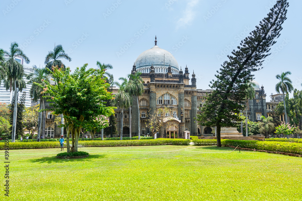 Main building of Chhatrapati Shivaji Maharaj Vastu Sangrahalaya, formerly The Prince of Wales Museum,  the main museum in Mumbai, Maharashtra, India.