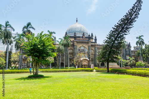 Main building of Chhatrapati Shivaji Maharaj Vastu Sangrahalaya, formerly The Prince of Wales Museum, the main museum in Mumbai, Maharashtra, India.