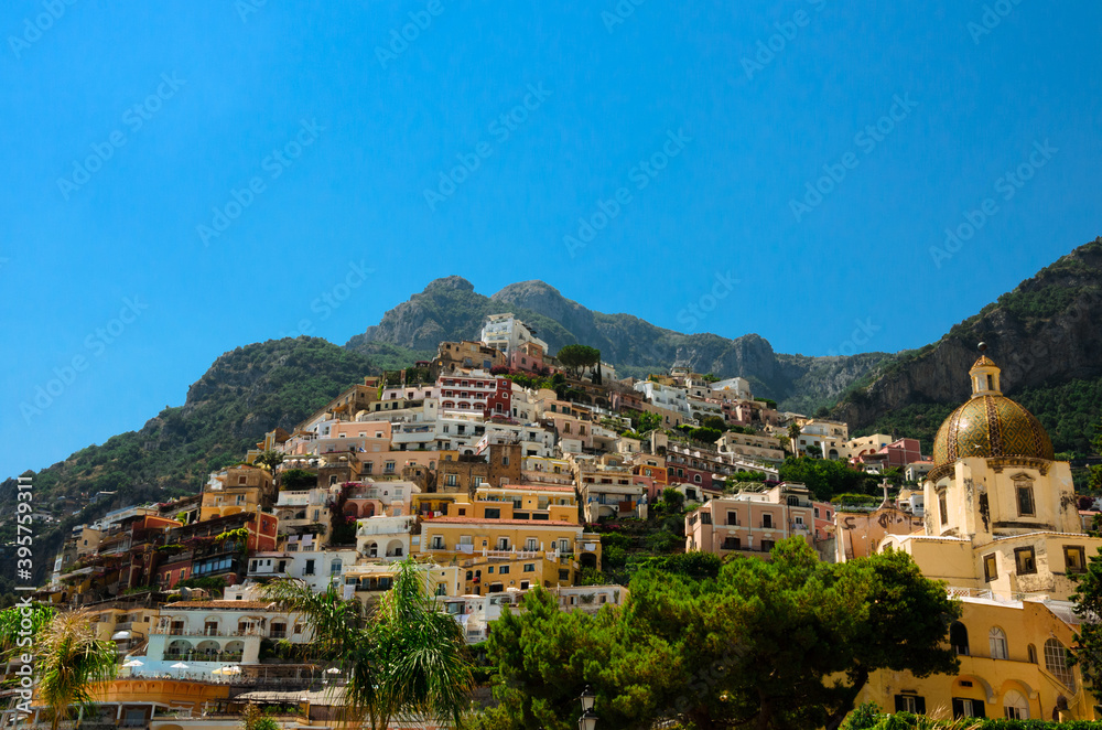 Positano on a summer day