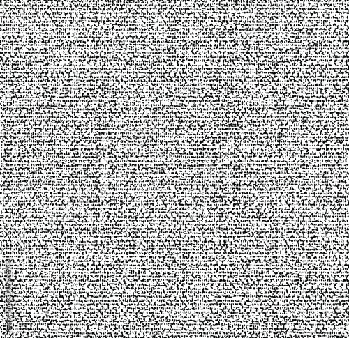 Grid spotted pattern. Abstract grunge halftone lined texture. Distressed uneven grunge background. Abstract vector illustration. Overlay to create interesting effect and depth. Isolated on white