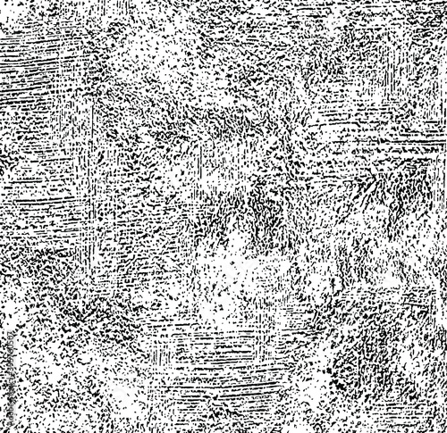 Grid spotted pattern. Abstract grunge halftone lined texture. Distressed uneven grunge background. Abstract vector illustration. Overlay to create interesting effect and depth. Isolated on white