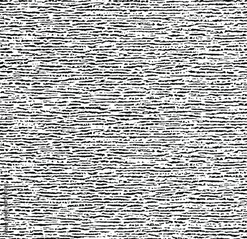 Grid spotted pattern. Abstract grunge halftone lined texture. Distressed uneven grunge background. Abstract vector illustration. Overlay to create interesting effect and depth. Isolated on white