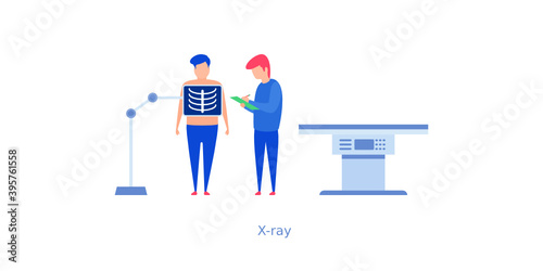 X - Ray Photograph Vector 
