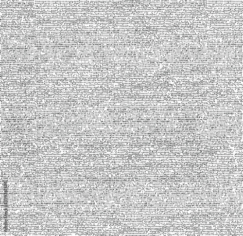 Grid spotted pattern. Abstract grunge halftone lined texture. Distressed uneven grunge background. Abstract vector illustration. Overlay to create interesting effect and depth. Isolated on white