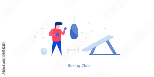 Boxing Club Vector 