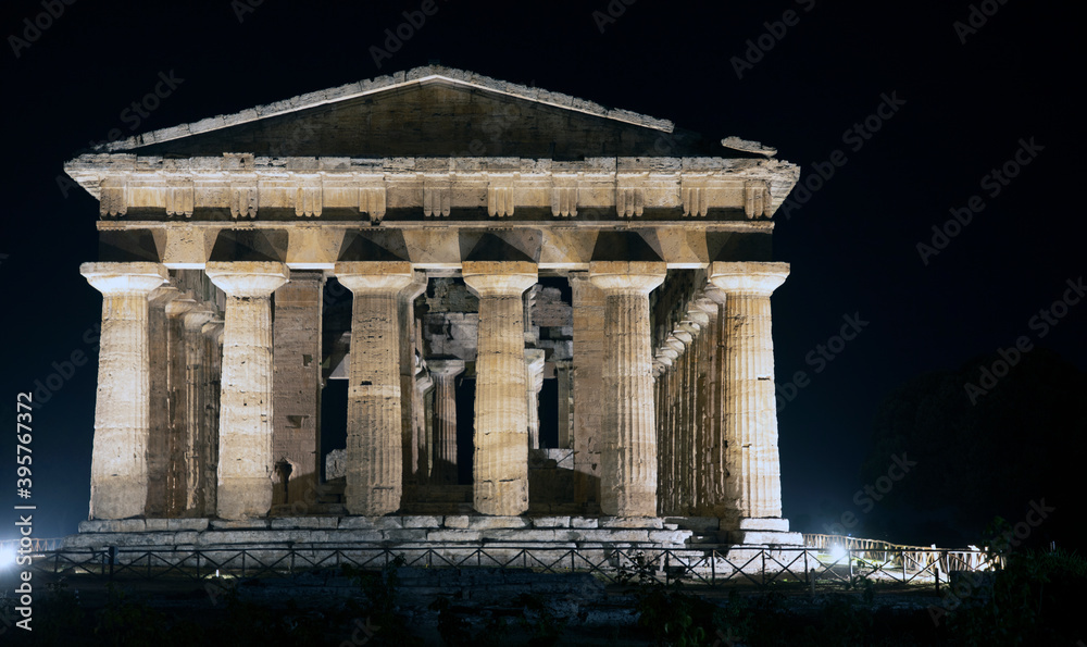The Second Temple of Hera in Paestum, Southern Italy The Second Temple of Hera in Paestum, Southern Italy