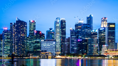 View from Marina  Singapore