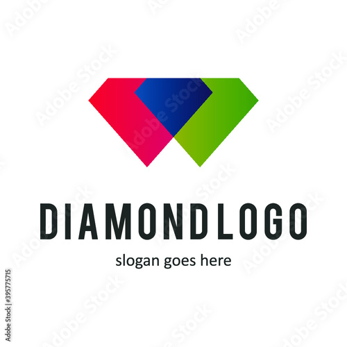 Free Download Diamond logo icon symbol template design  - GFXLoad