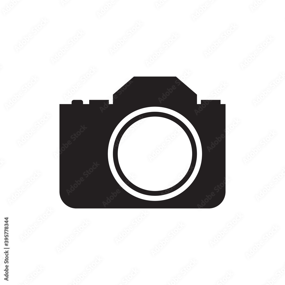 Stylish camera icon, Flat Illustration Images. Stylish camera icon, Flat Illustration Images.