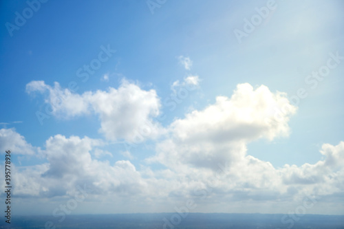 Beautiful cloud with a nice blue sky