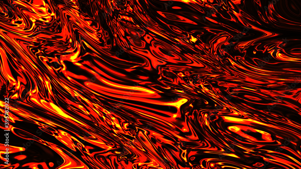 Abstract inferno hot lava magma