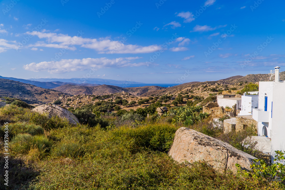 Rural landscapes near Volax, Tinos, Greece