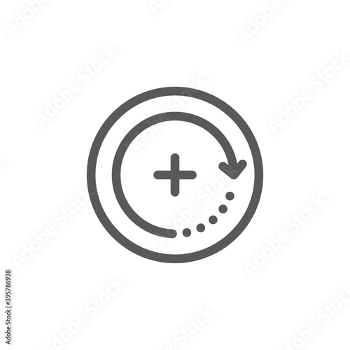 Free Download Extra hour, extra time color, line, outline vector sign, linear style pictogram isolated on white. Symbol, logo illustration - GFXLoad
