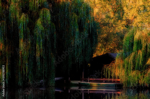 mystical boathouse photo