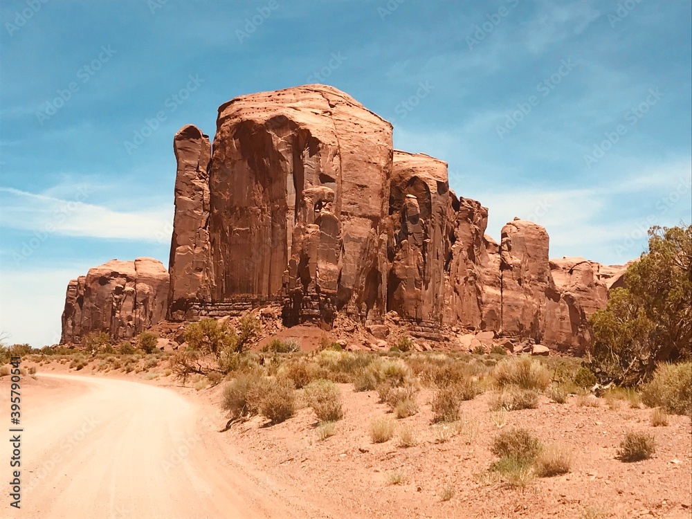 Fototapeta premium Monument Valley USA, valley drive