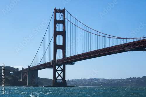 Golden Gate bridge in California