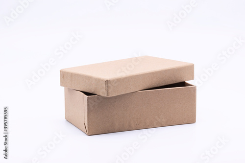 cardboard box isolated on white © orininskaya