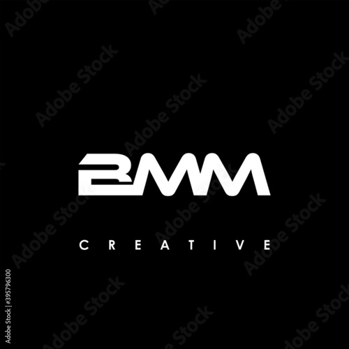 BMM Letter Initial Logo Design Template Vector Illustration