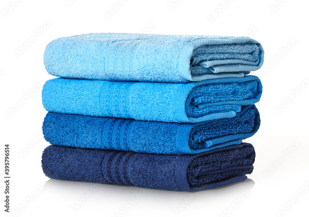 Clean towels stack