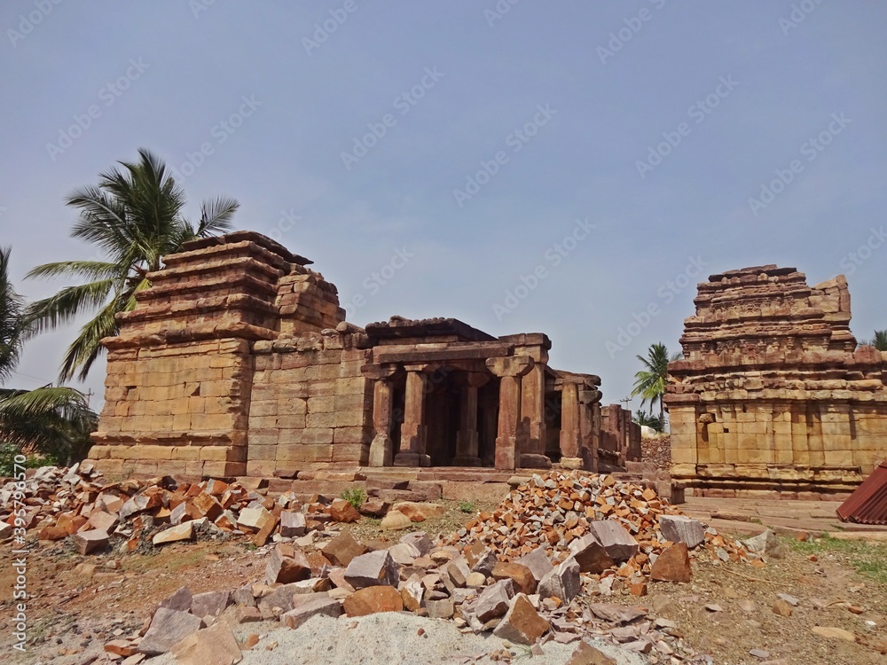 Obraz premium Group of Monuments at Pattadakal ,UNESCO World Heritage site,Karnataka,india