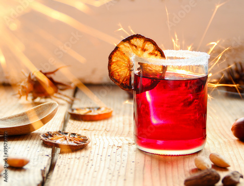 Photography Glühwein Getränk Hintergrund Glas Wein Feuerwerk Funk