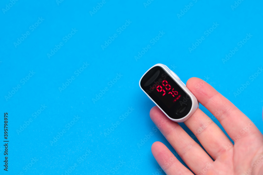 Measurement of blood oxygen saturation and pulse rate using a pulse oximeter. Measurement of blood oxygen saturation and pulse rate using a pulse oximeter.