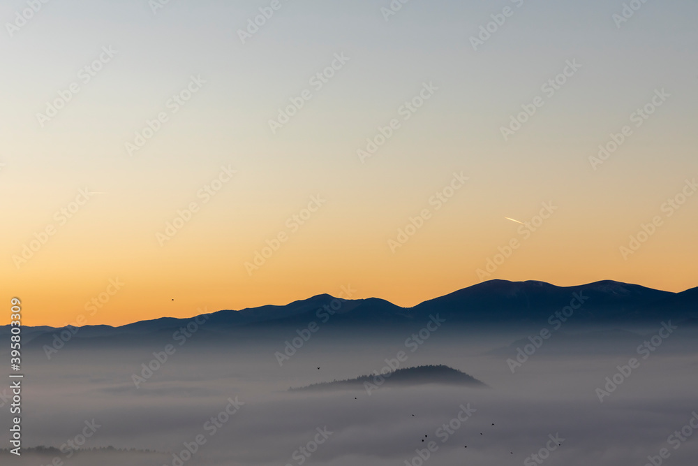 ground fog in area named 