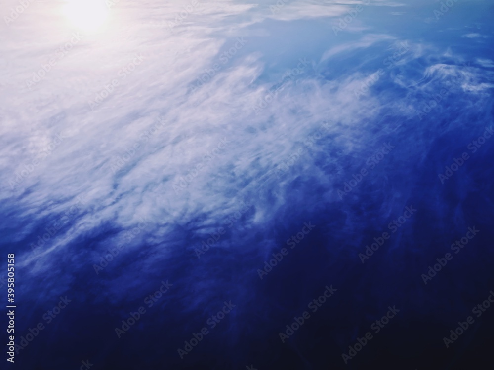 Fototapeta blue sky and clouds