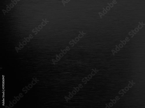 black brushed metallic aluminum texture background. abstract background. interior metal laminated material background.
