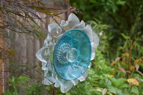 Glass Plate Flower