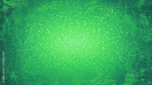 Falling snow animation on blue background. Abstract snowfall background render animation.