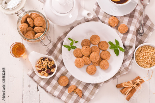 Amaretti cookies. 