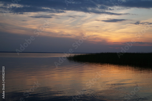sunset on Pleshcheyev lake © irbismarengo