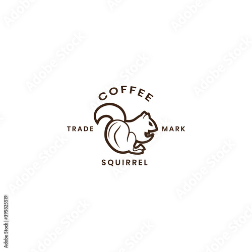 Squirrel Logo Coffee