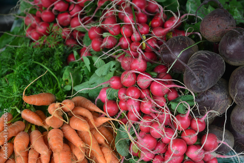 Colored vegetables　


