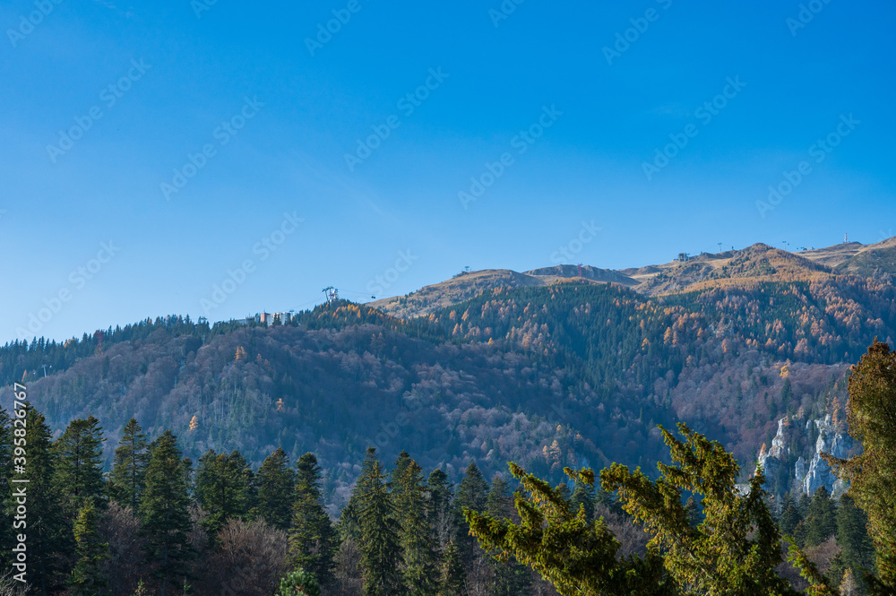 Cable car in Bucegi Mountains - Romania