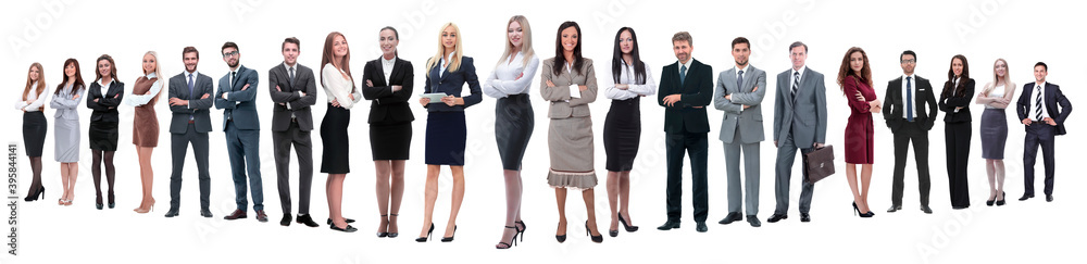 panoramic photo of a professional numerous business team panoramic photo of a professional numerous business team