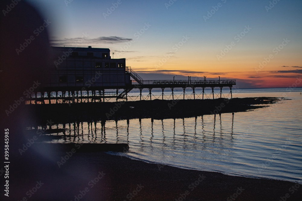 Obraz premium sunset over the sea