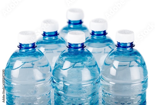 Six Water Bottles