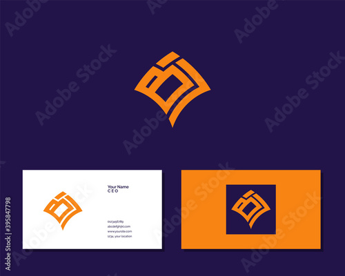 Letter B J logo design. creative minimal monochrome monogram symbol. Universal elegant vector emblem. Premium business logotype. Graphic alphabet symbol for corporate identity