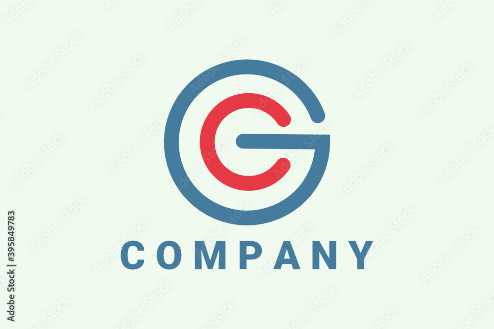 Letter CG Electric Logo Design Concept. Stock Vector - Illustration of  banner, logo: 274929764