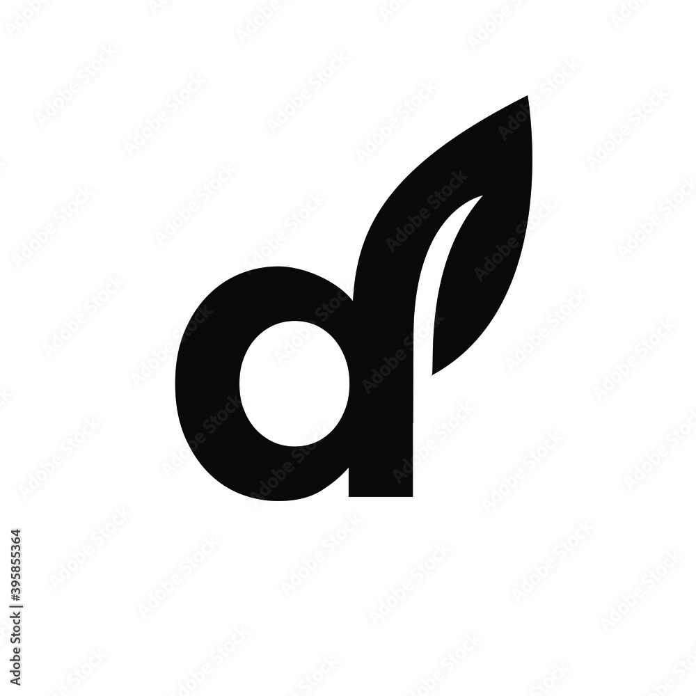 letter d leaf black logo
letter d leaf black logo