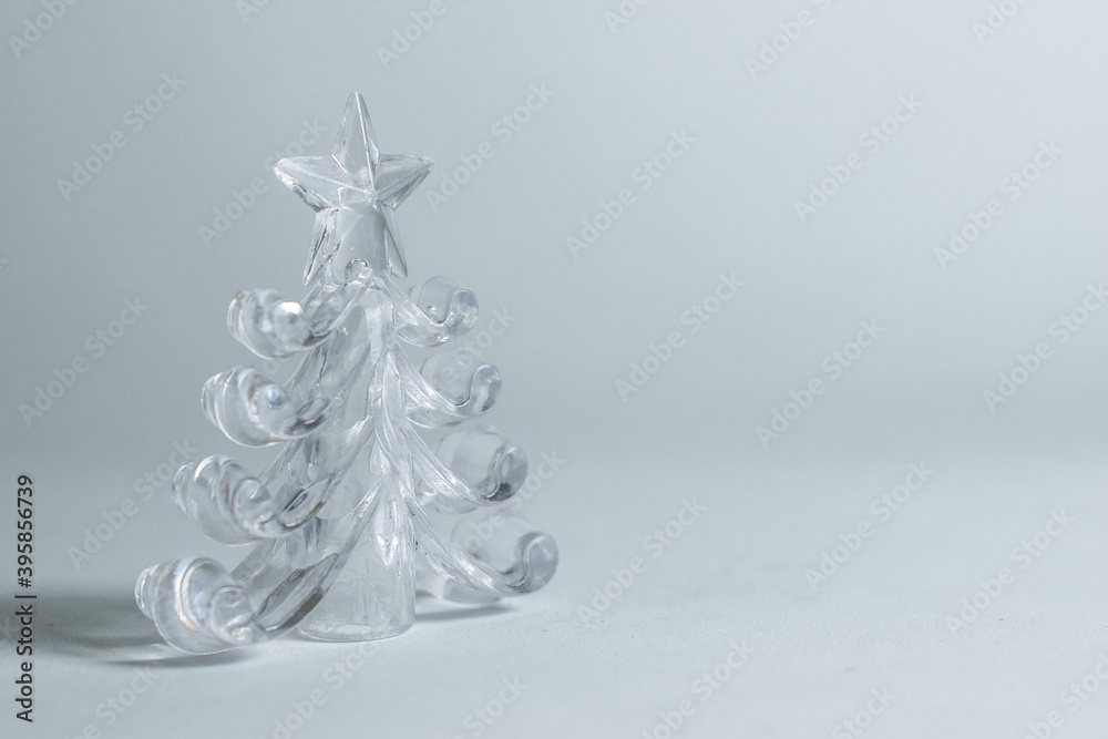 Arbolito navideño decorativo de cristal Arbolito navideño decorativo de cristal