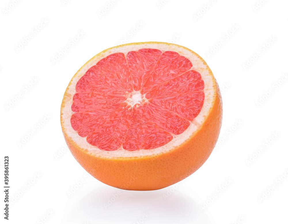 Orange slice isolated on white background Orange slice isolated on white background