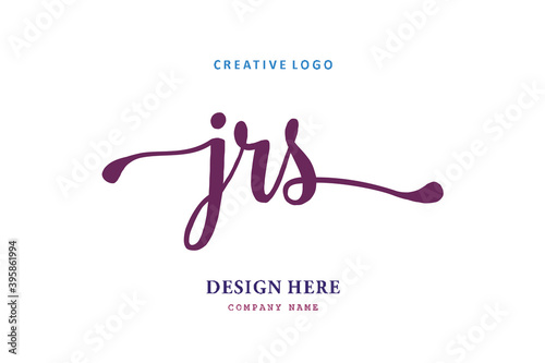 JRS lettering logo is simple, easy to understand and authoritative