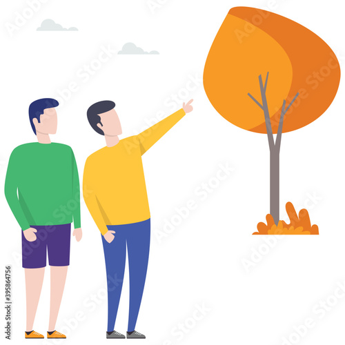 Fellows Vector Illustration  