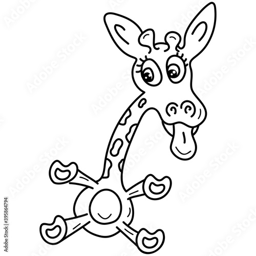 Giraffe Animal Cartoon 