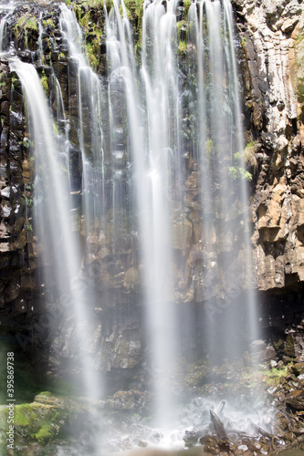 Waterfalls at Trentham in Victoria  Australia. Long Exposure.